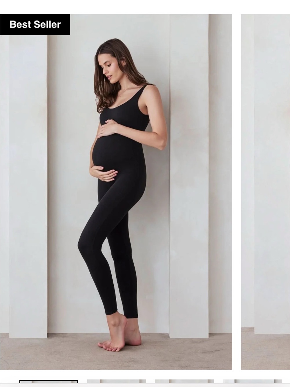BUMPSUIT the Lucy Black Maternity Jumpsuit small EUC